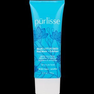 Pur-lisse Blue lotus seed mud mask & exfoliant